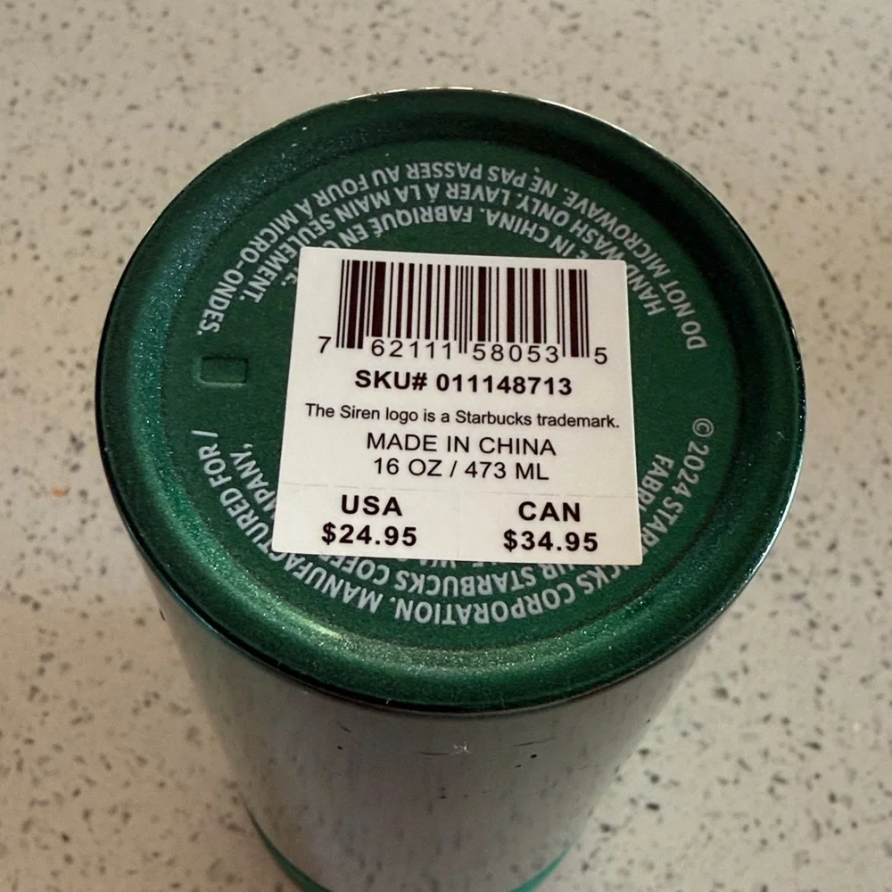 Starbucks vibrant emerald
